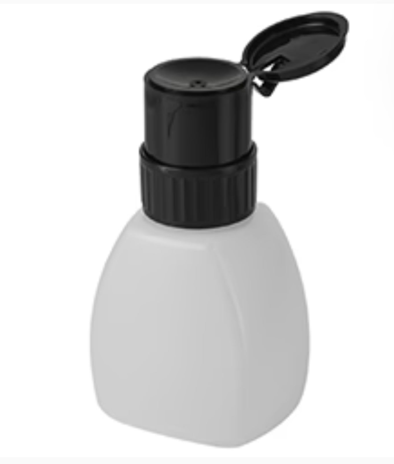 Plastic Dispenser Bottle - Lockable Cap - 8 oz