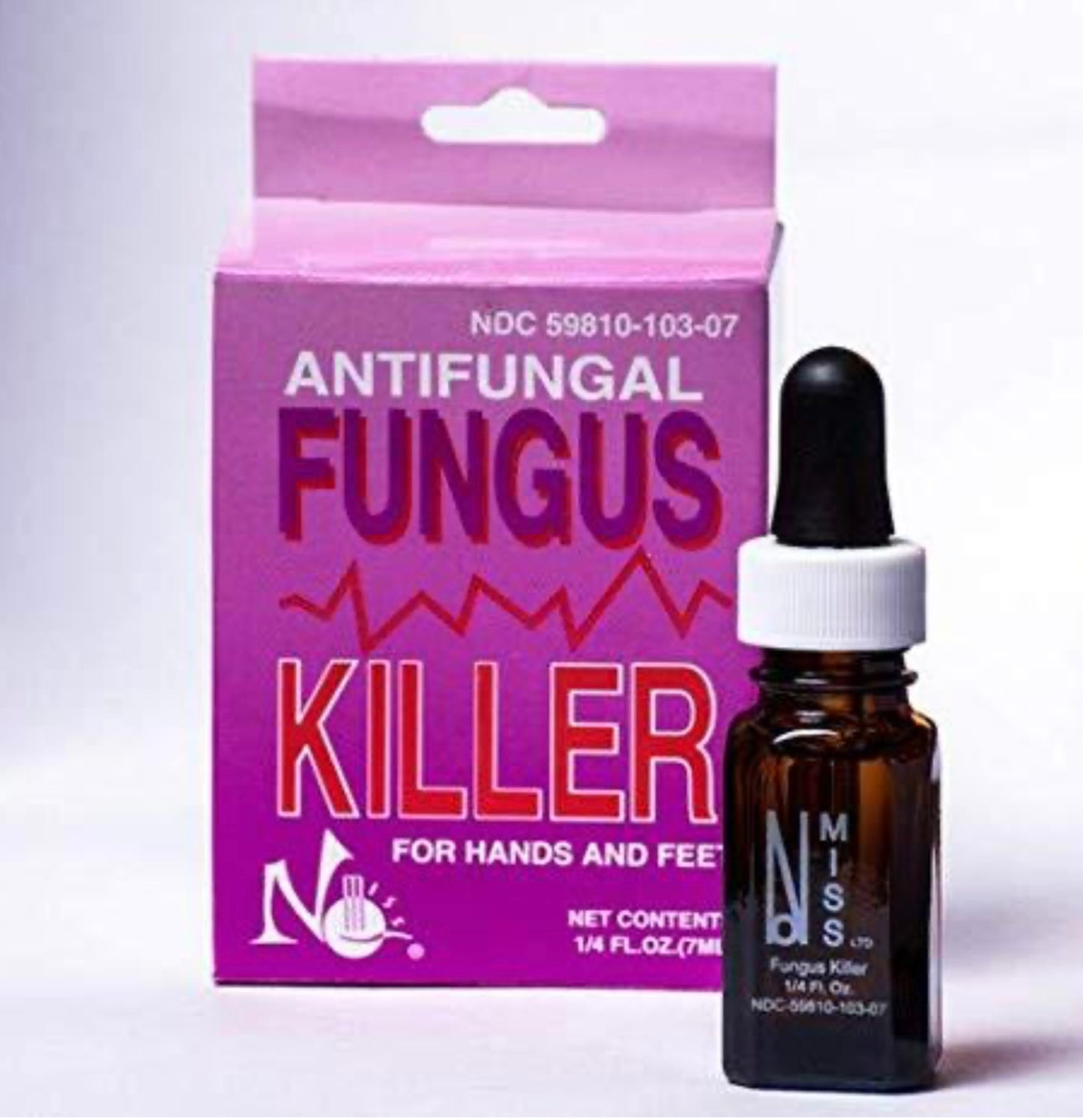 Antifungal Fungus Killer for Hands and Feet 0.25 oz.