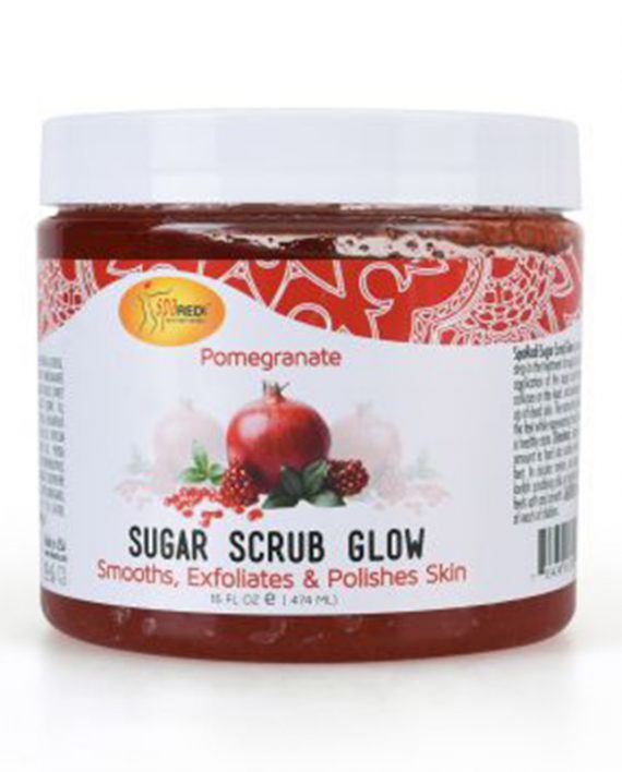 SPA REDI PEDI SCRUB GEL (16OZ) Pomegranate