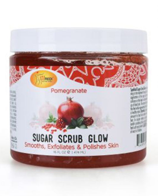 SPA REDI PEDI SCRUB GEL (16OZ) Pomegranate