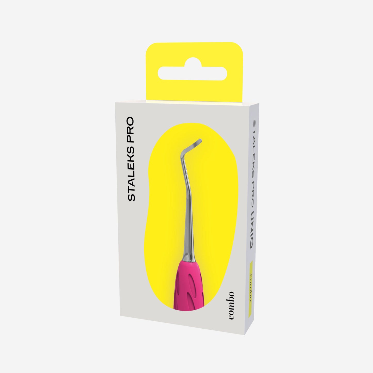 Staleks Pro-Working part of the pusher Combo UNIQ 32 curette (bend to the right)