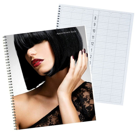 Scalpmaster 6 Column Appointment Book - 100 Pages