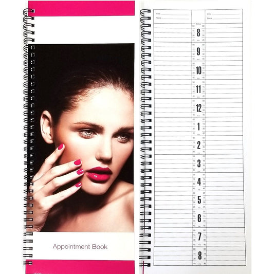 Scalpmaster 2 Column Appointment Book - 100 Page