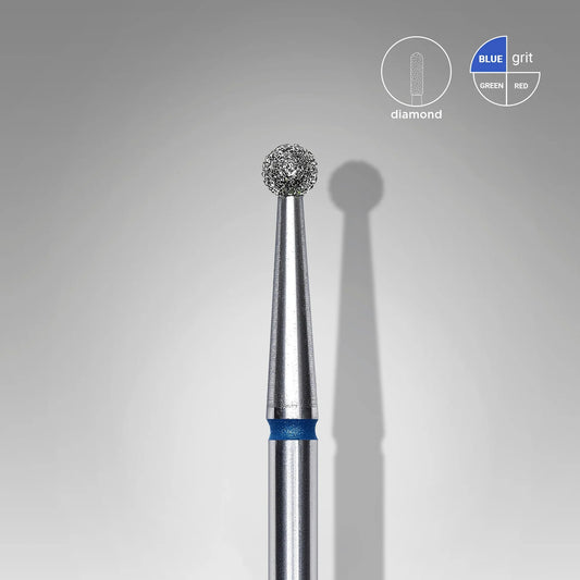 Staleks-Diamond nail drill bit ball blue EXPERT head diameter 2,5 mm
