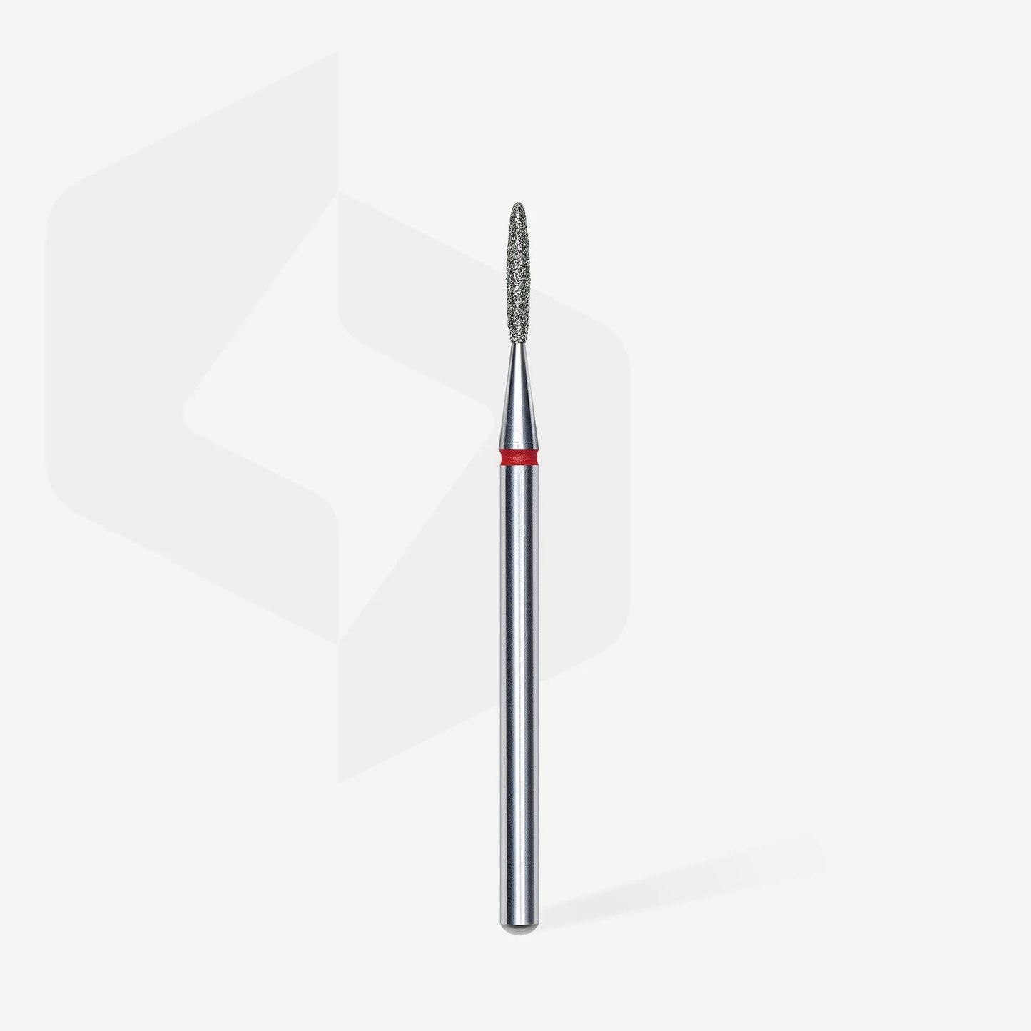 Staleks-Diamond nail drill bit flame red EXPERT head diameter 1,4 mm / working part 8 mm