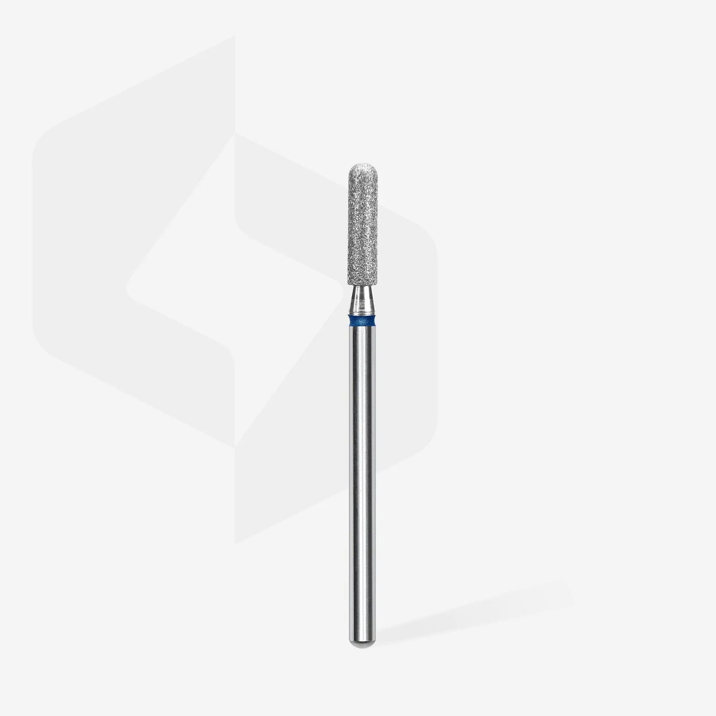 Staleks-Diamond nail drill bit rounded cylinder blue EXPERT head diameter 2,5 mm / working part 10 mm