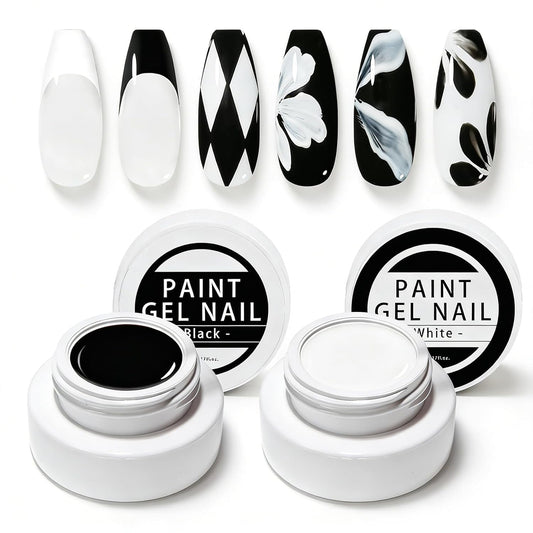 Infinity nail system gel paint (#1 Black)