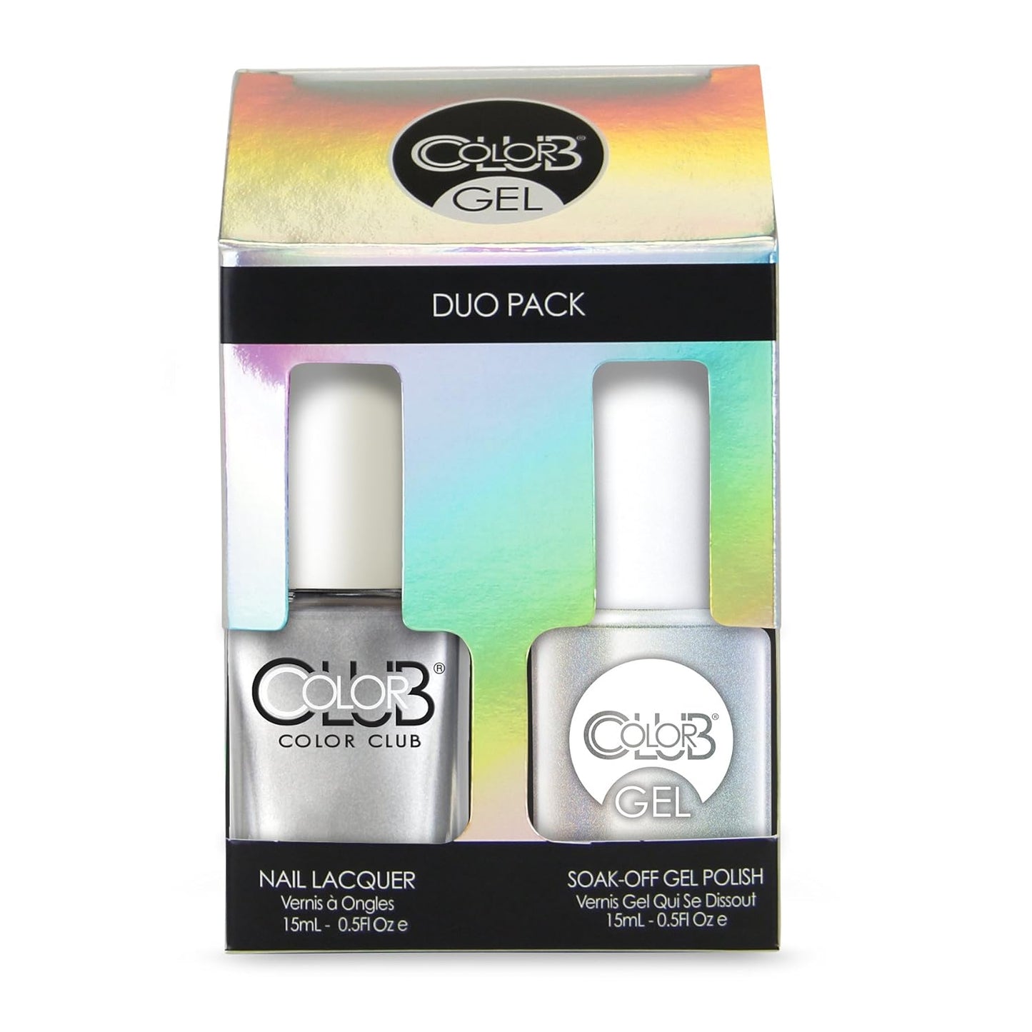 Color Club-Gel Duo Pack Gel + Nail Lacquer-On The Rocks (05KGEL987)