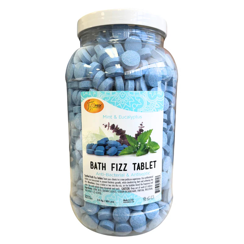 SPA REDI BATH FIZZ TABLET 950PC - MINT EUCALYPTUS