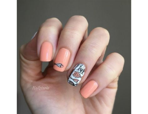 CND Shellac - Salmon Run Gel Polish
