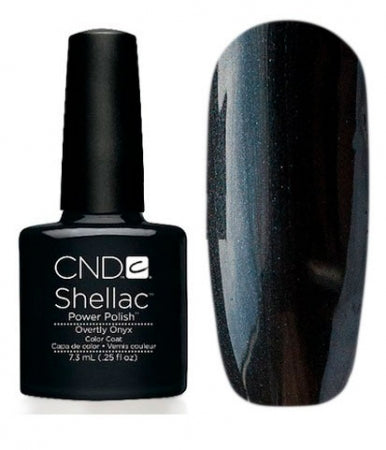 CND Shellac - Overtly Onyx Gel Polish