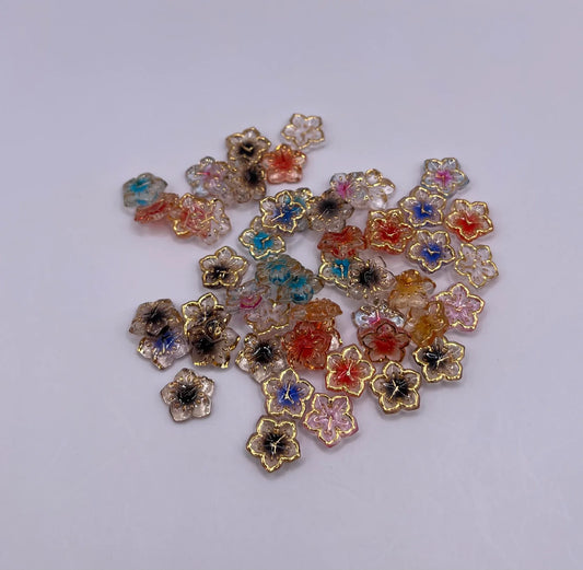 Jelly Flower Charms