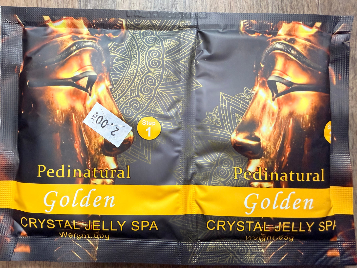 Pedinatural-Golden Crystal Jelly Spa