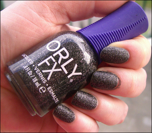 Orly FX - Black Pixel Nail Lacquer