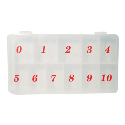 EMPTY NAIL TIP BOX (0-10)
