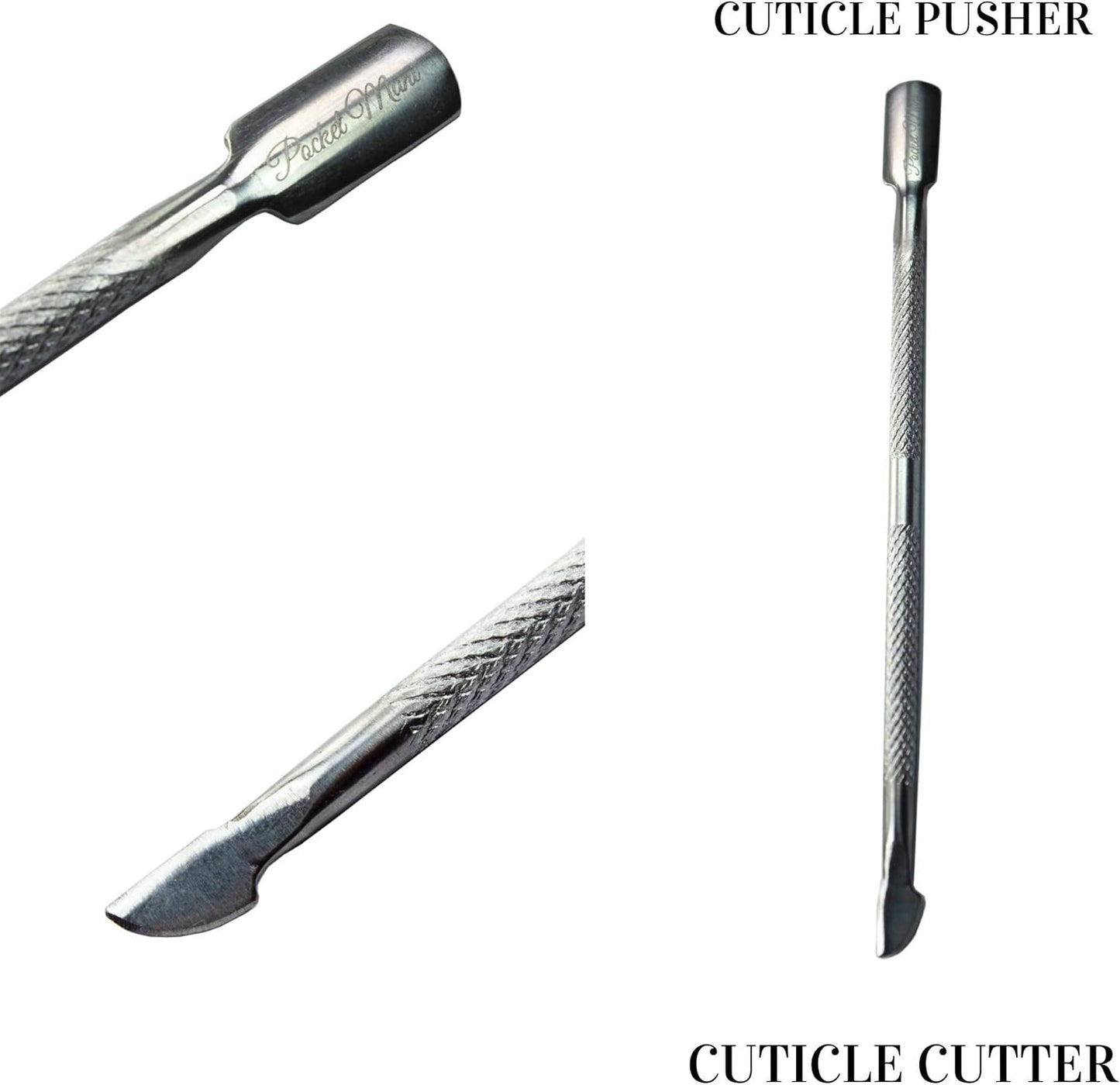 Infinity-Cuticle Cutter/Pusher (Silver)