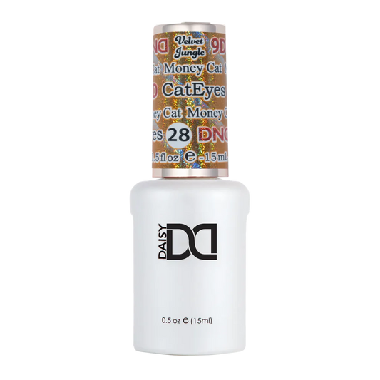 DND 9D CAT EYE VELVET JUNGLE #28 — MONEY CAT