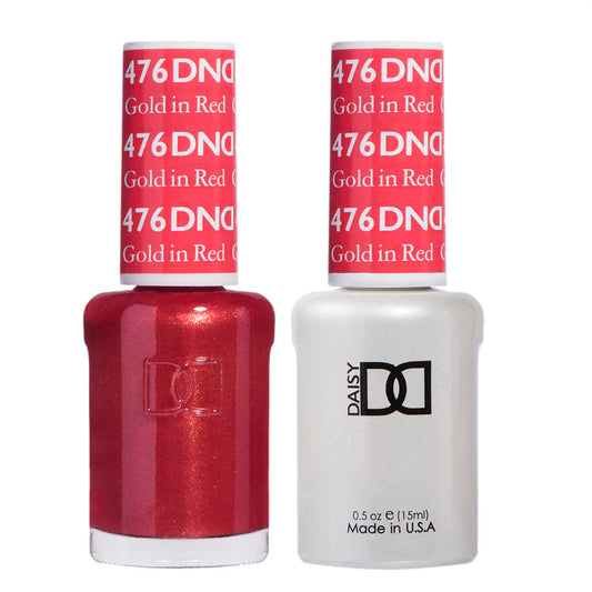 DND-GOLD IN RED #476