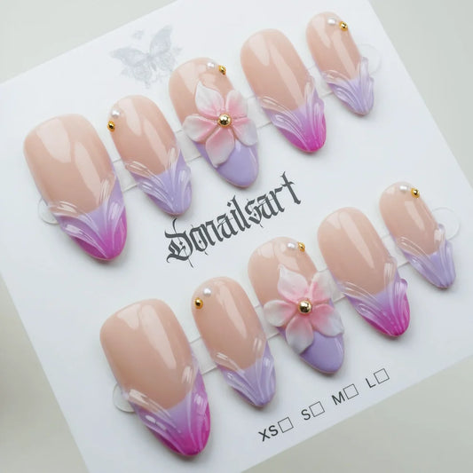 Unimax - Do Nails Art - Lilac Bloom (1pcs)
