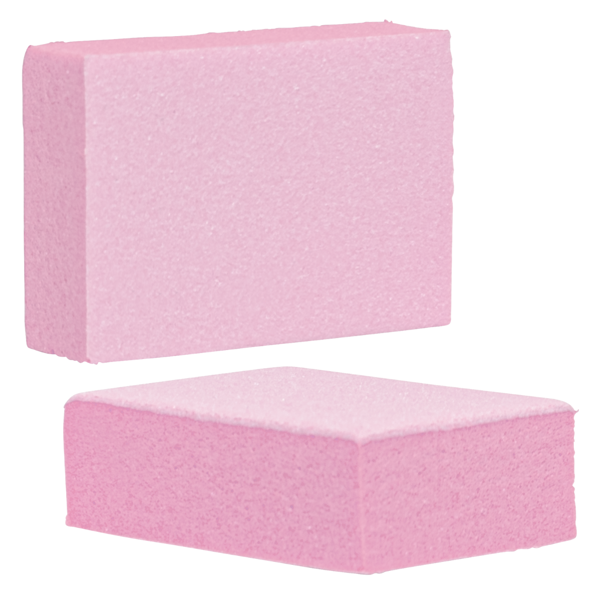Mini Disposable Pink Buffers | 80/100 Grit 50ct