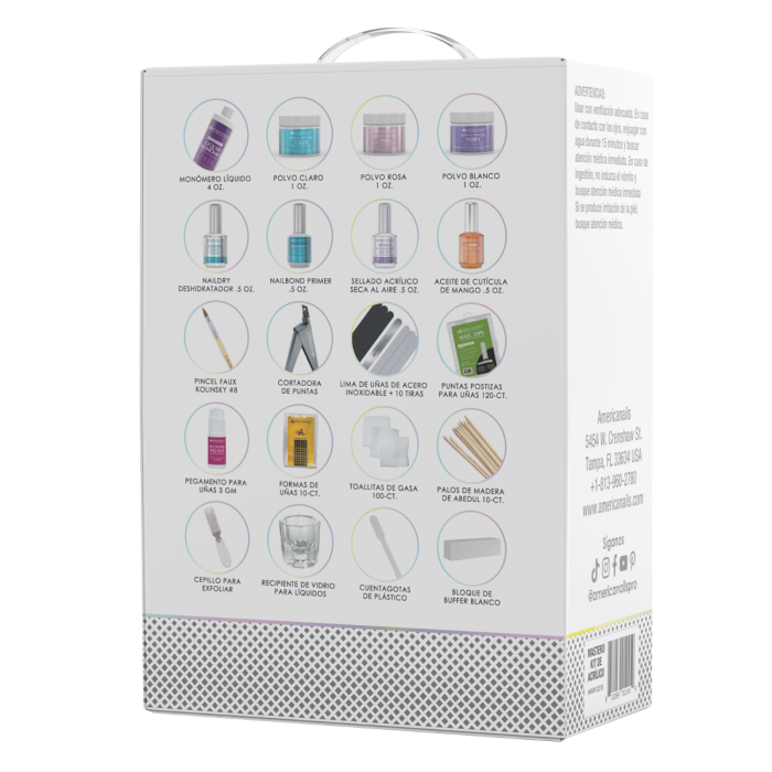 Kit De Acrílico Completo (Español)