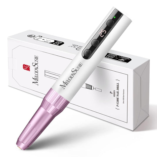 MelodySusie - Rechargeable Cordless Electric Nail Drill (Purple)