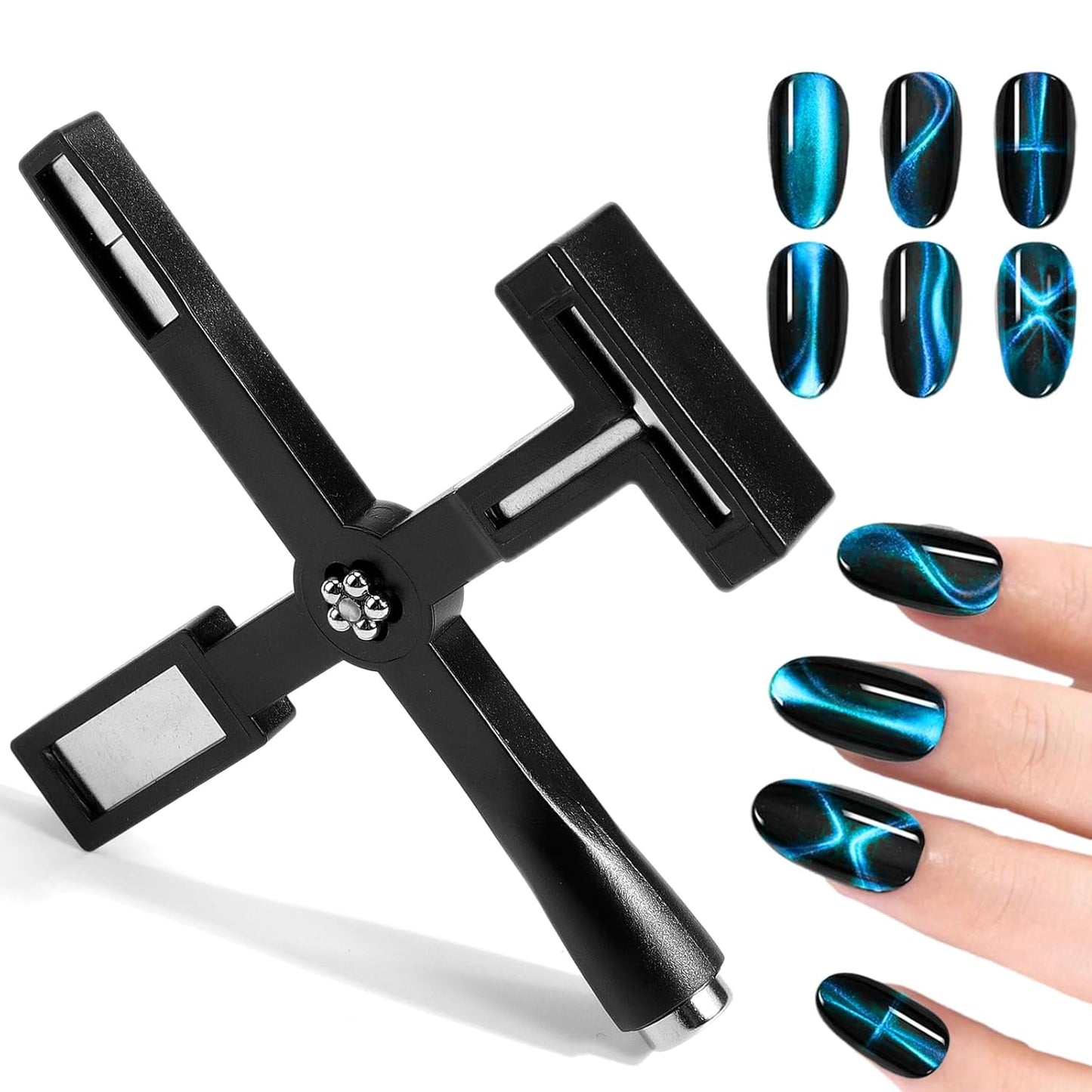 Nail Magnet - 5 in 1 Cat Eye Gel (Black)