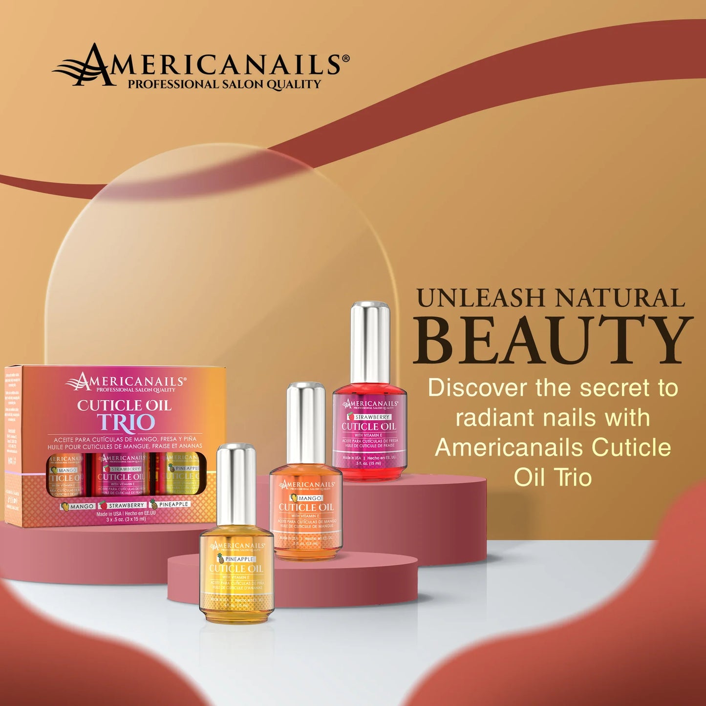 Americanails Cuticle Oil Trio