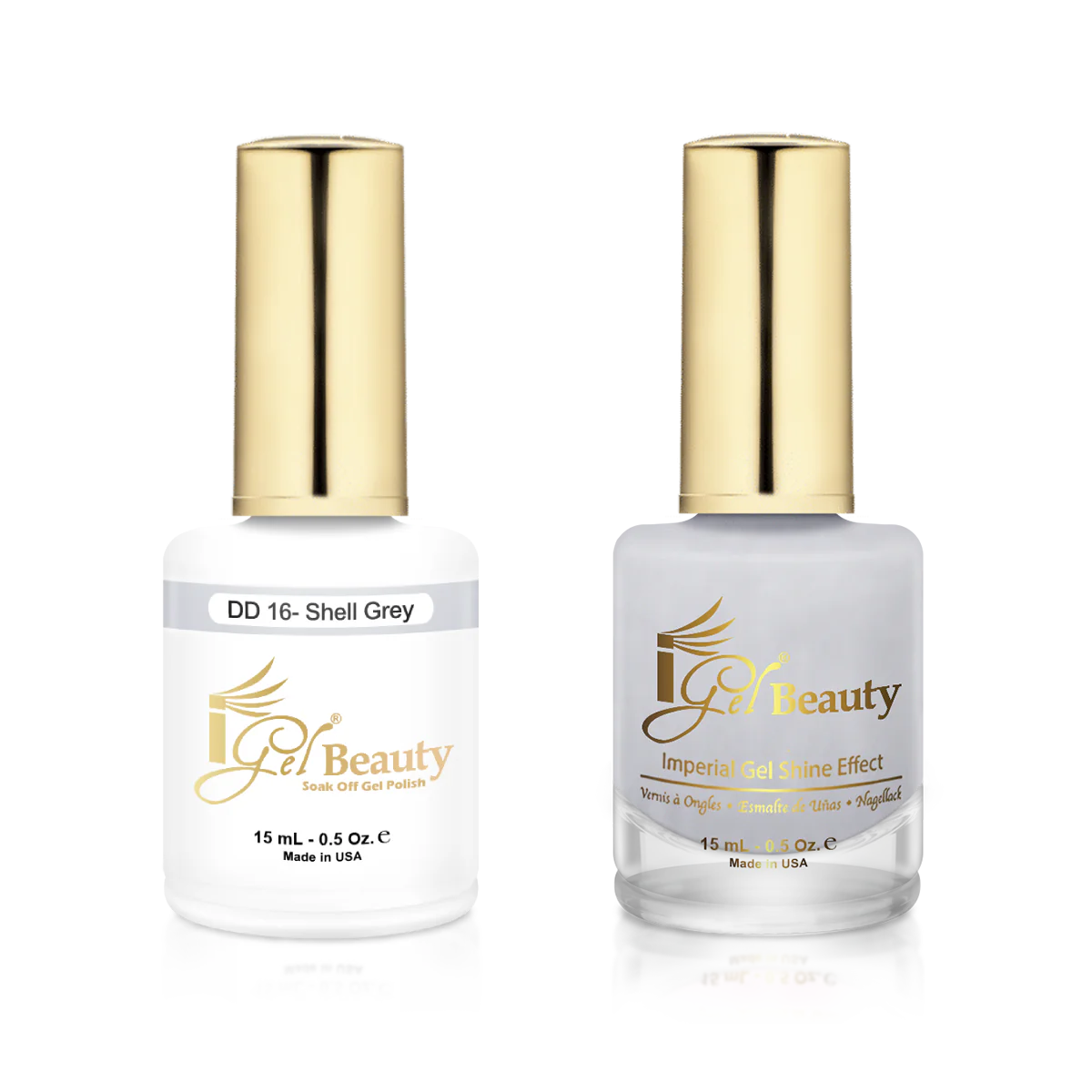 I Gel-Dip & Dap Duo - DD016 Shell Grey
