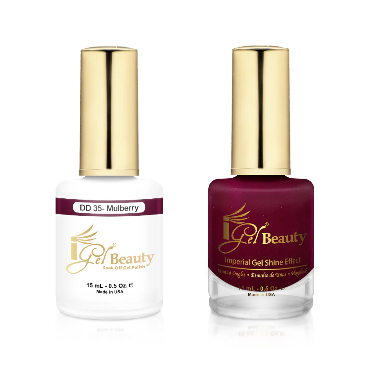 I Gel- Dip & Dap Duo - DD035 Mulberry