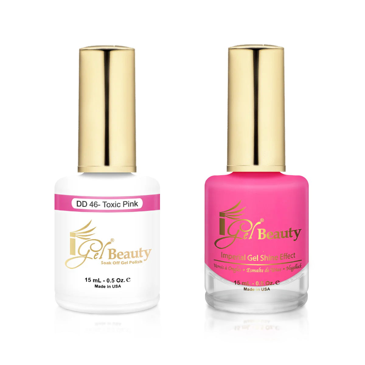 I Gel- Dip & Dap Duo - DD046 Toxic Pink