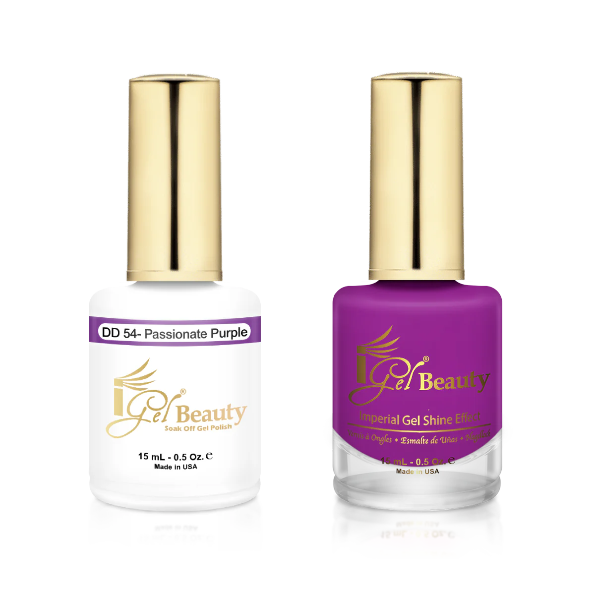I Gel- Dip & Dap Duo - DD054 Passionate Purple