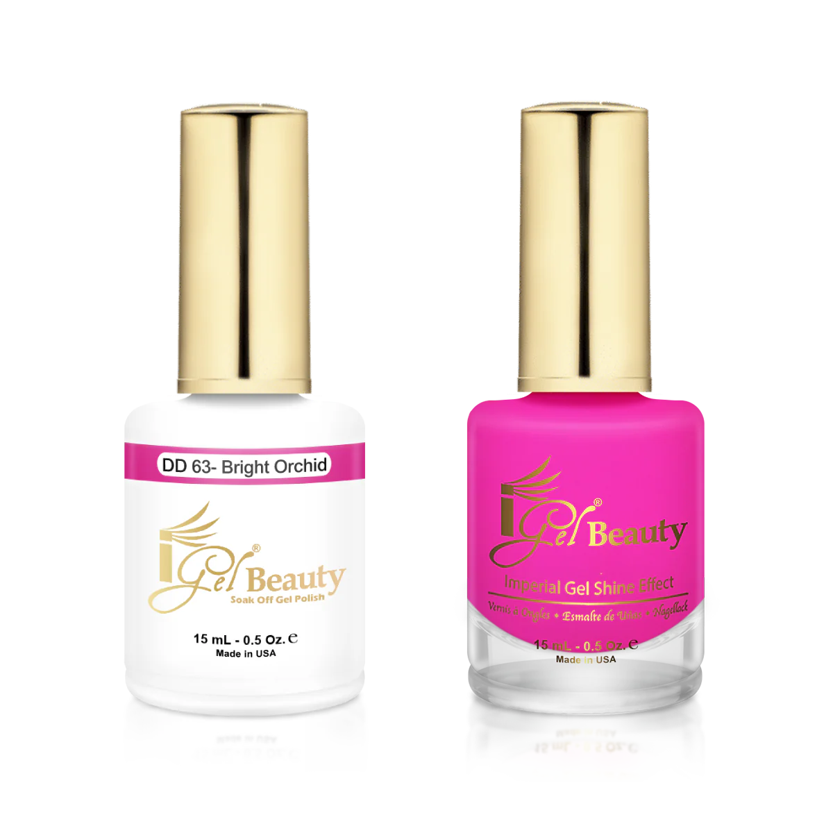 I Gel- Dip & Dap Duo - DD063 Bright Orchid