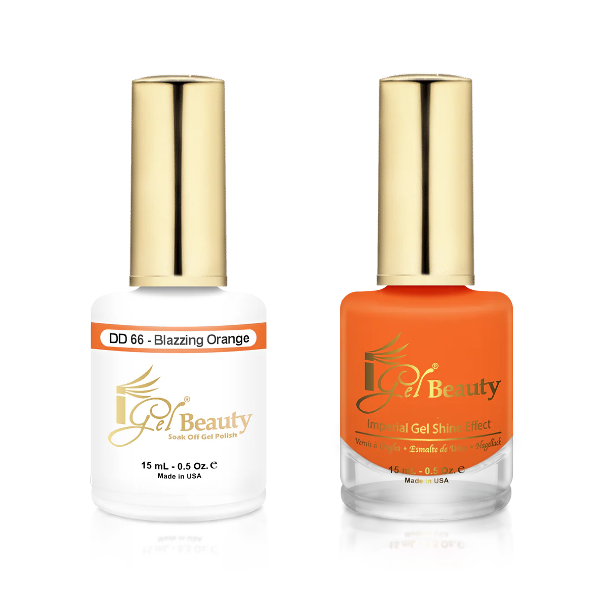 I Gel- Dip & Dap Duo - DD066 Blazzing Orange