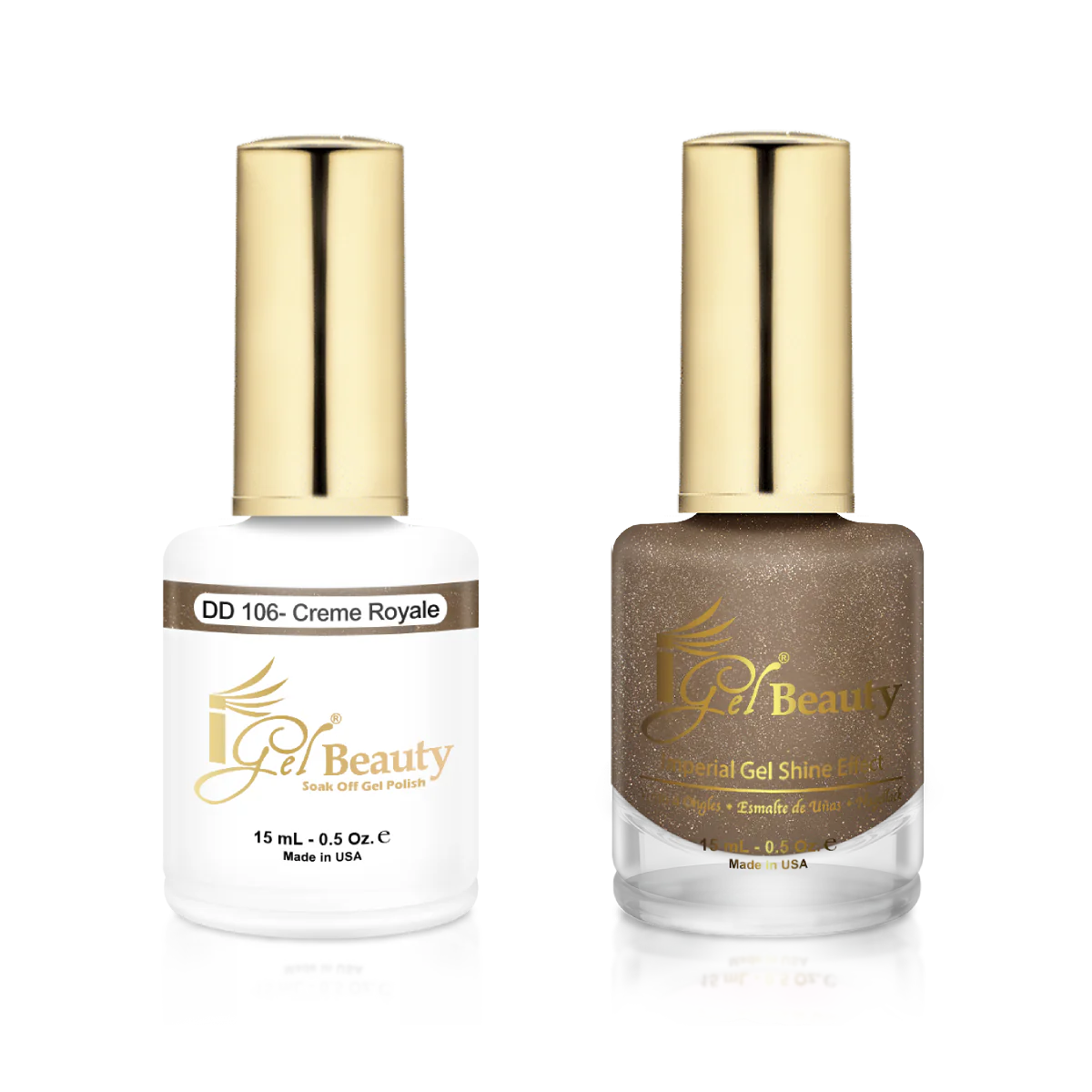 I Gel- Dip & Dap Duo - DD106 Creme Royale