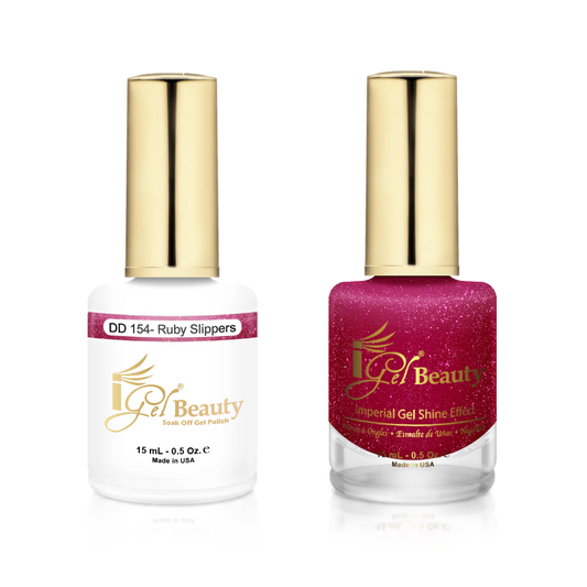 I Gel- Dip & Dap Duo - DD154 Ruby Slippers