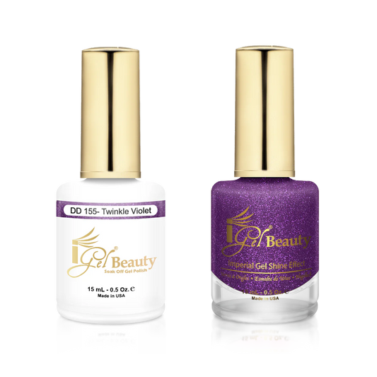 I Gel- Dip & Dap Duo - DD155 Twinkle Violet