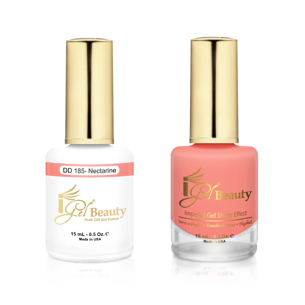 I Gel- Dip & Dap Duo - DD185 Nectarine