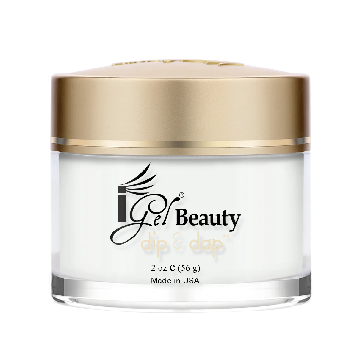 I Gel- Dip & Dap Powder - DD001 Baby Powder (PURE WHITE)