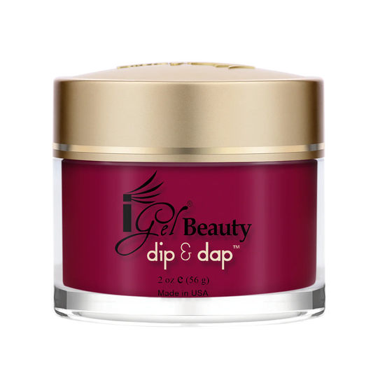 I Gel- Dip & Dap Powder - DD034 Dark Crimson