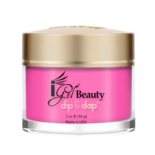 I Gel- Dip & Dap Powder - DD046 Toxic Pink