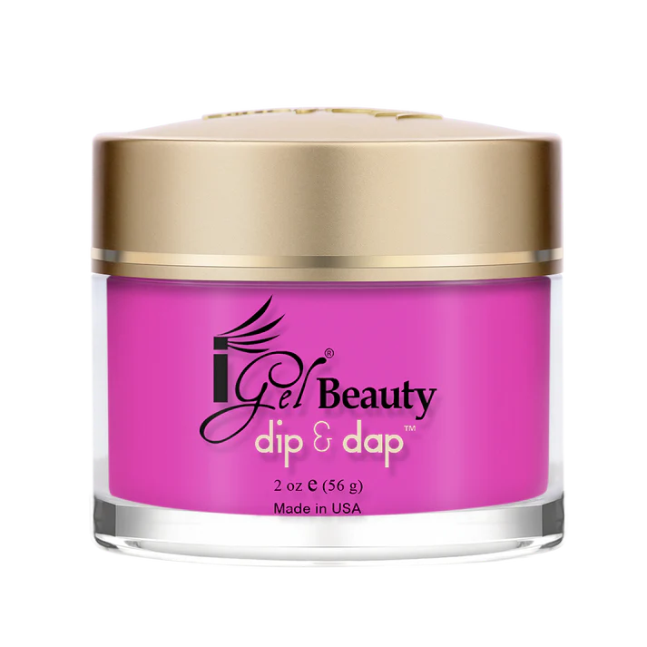 I Gel- Dip & Dap Powder - DD063 Bright Orchid