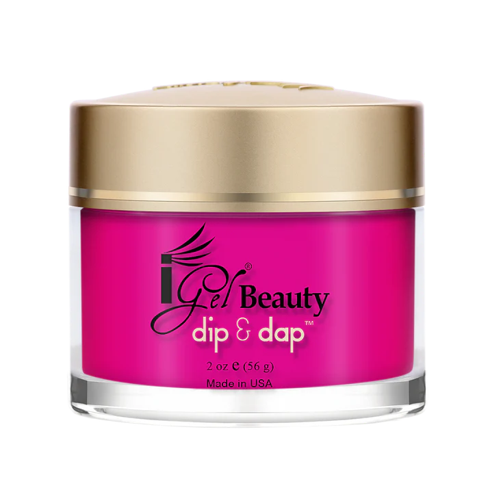 I Gel- Dip & Dap Powder - DD064 Shocking Pink