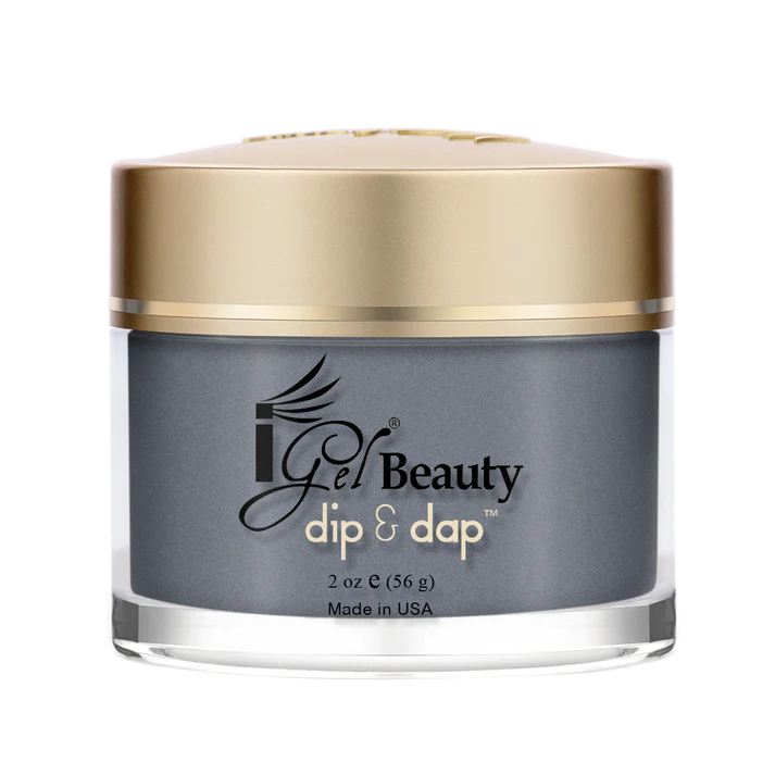I Gel- Dip & Dap Powder - DD242 Black Pearl