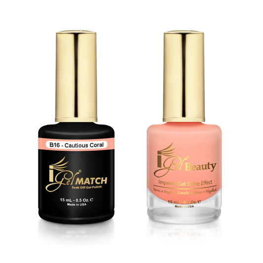 iGel Match - B16 Cautious Coral