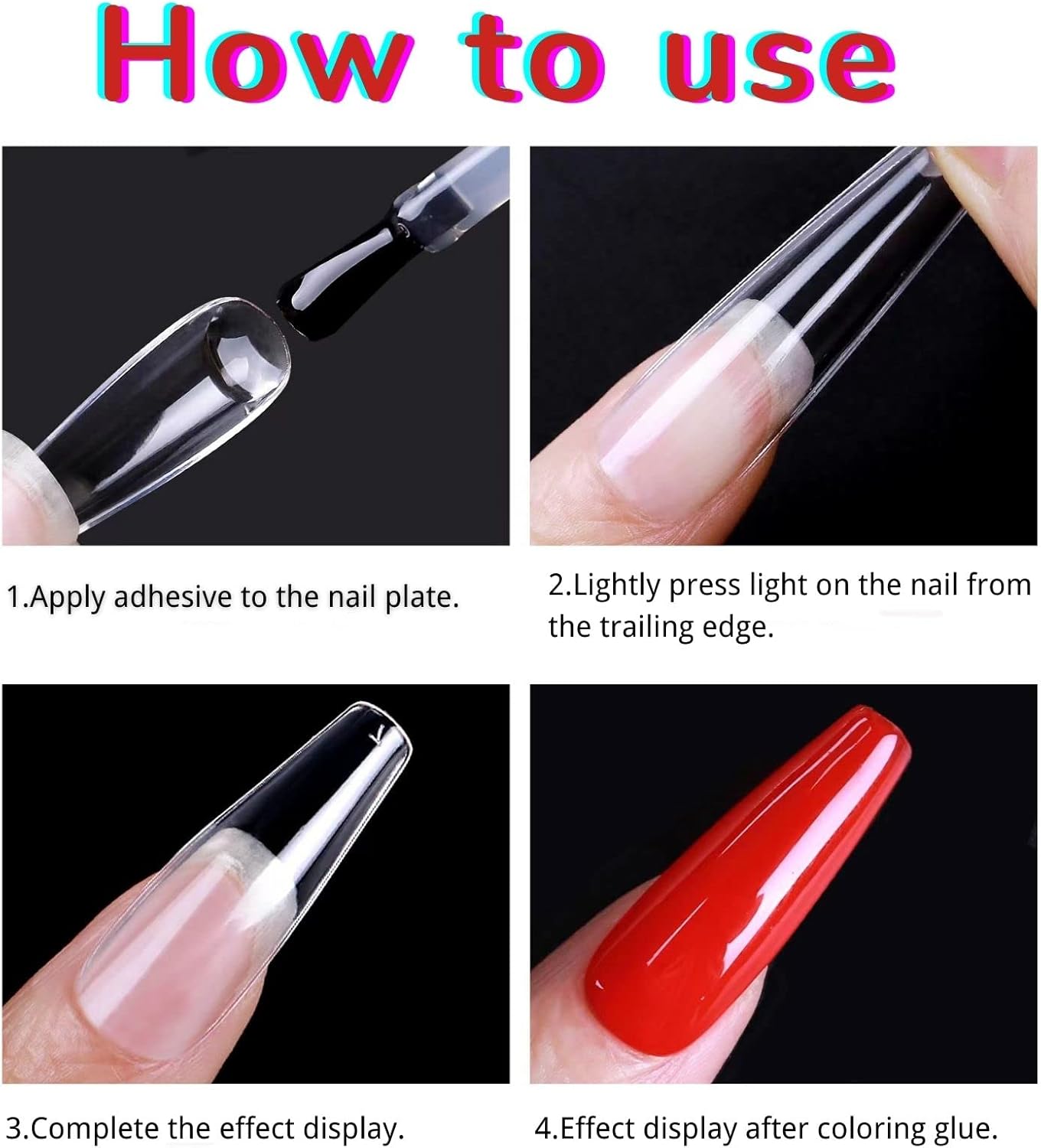 550 Pcs Soft Gel Full Toes Tips, 11 Sizes Gel Toe Tips Full Face Fake Nails Artificial Toes with Case, Qiwey Frosted Gel Toes Extensions for Nail Salons and DIY Toe Nail Art