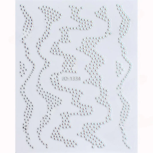 Aurora Holo Dots- Gold-(1334)-color-Gold,Rainbow, Silver