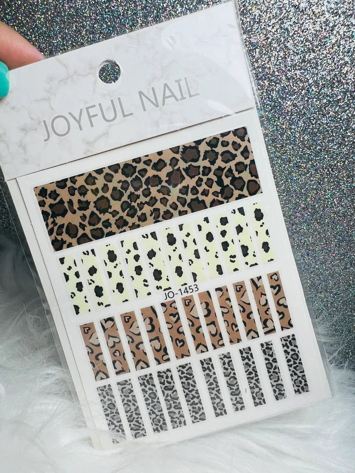 STICKER ANIMAL PRINT MIX (JO-1453)