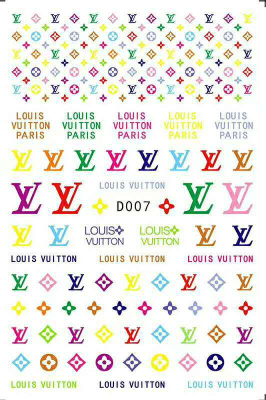 Rainbow LV sticker (Z-D4034)