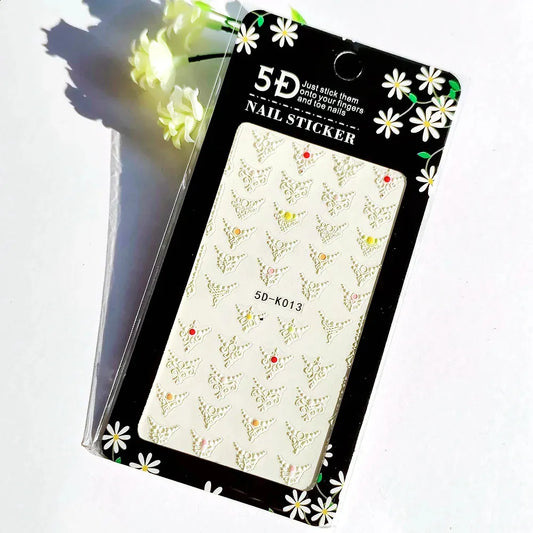Straight Beads and Crown Beading (5D-K023)